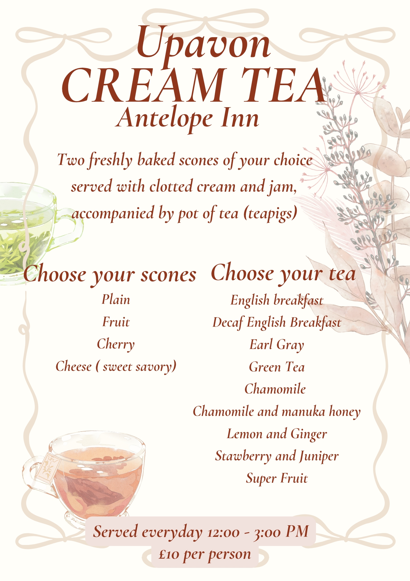 Upavon Cream Tea